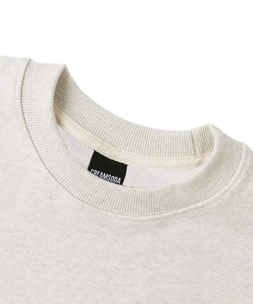 CREAM SODA LAB Dice Boy & Girl Oatmeal Sweatshirt