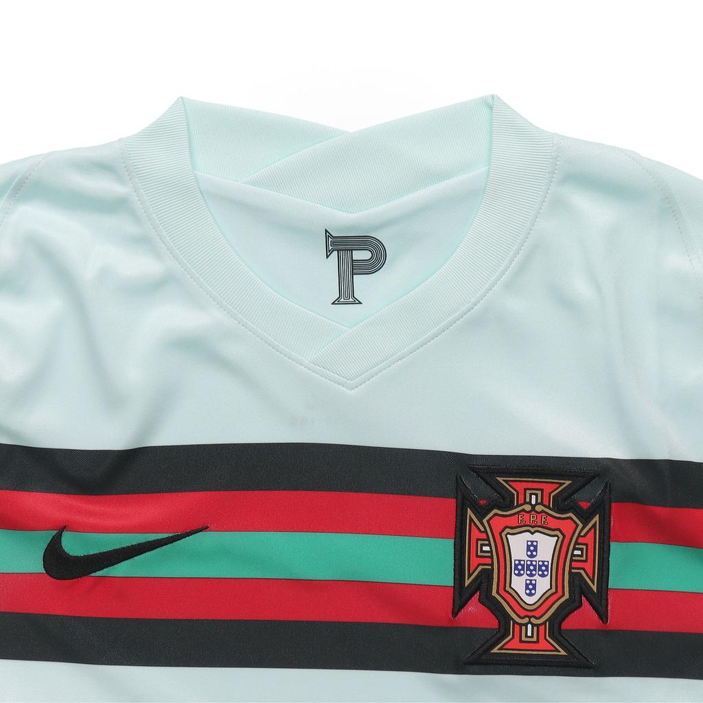 Nike Portugal UEFA Euro Away Jersey Teal/Multicolor Men Tops Blue White CD0703-336