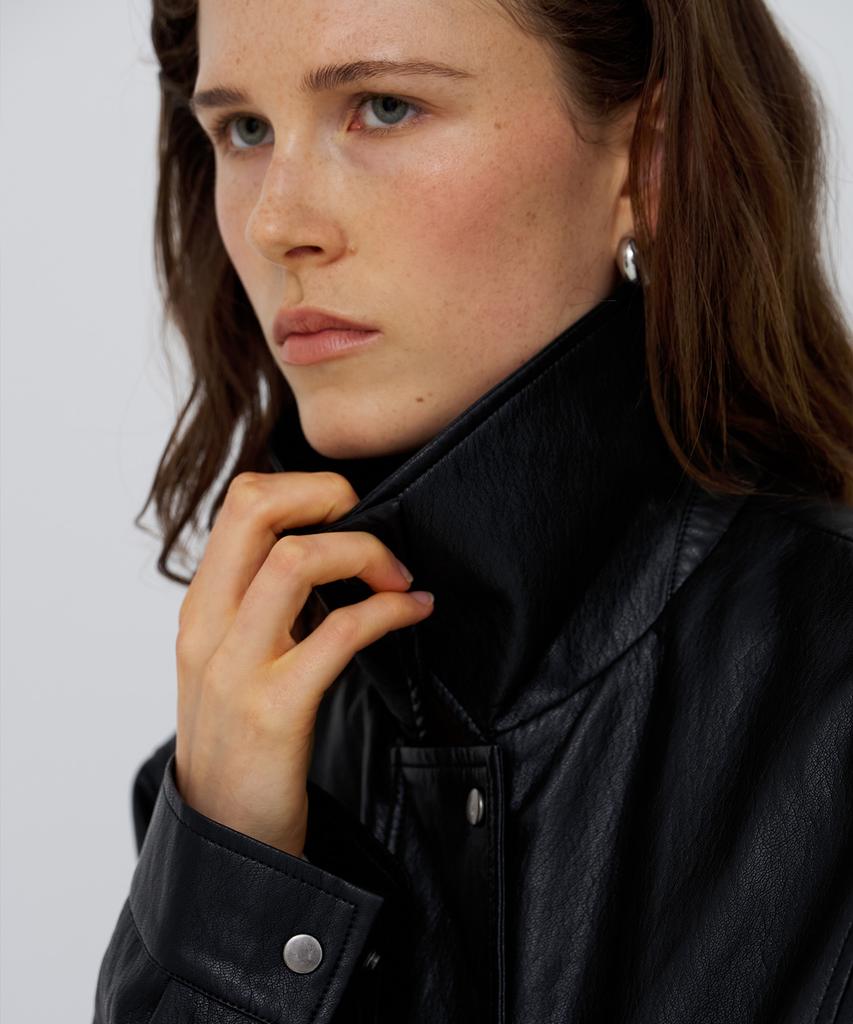 SELEVER Rove Belt Leather Jacket_3 Color