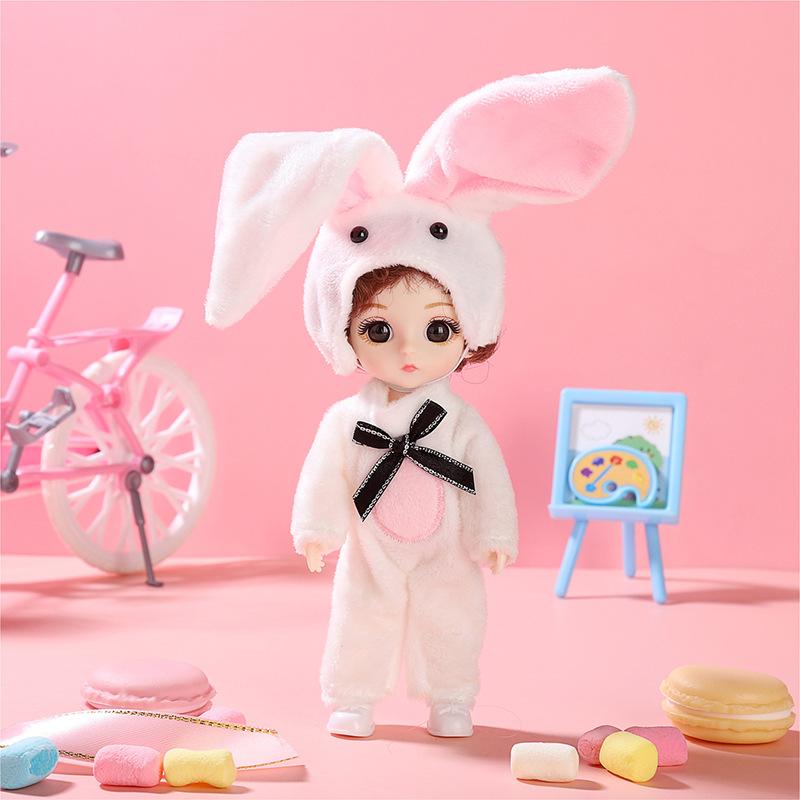 17 см музыкальная кукла-наряд принцесса подарочная коробка костюм маленькая девочка игрушка праздничный подарок Bjd кукла оптовая продажа