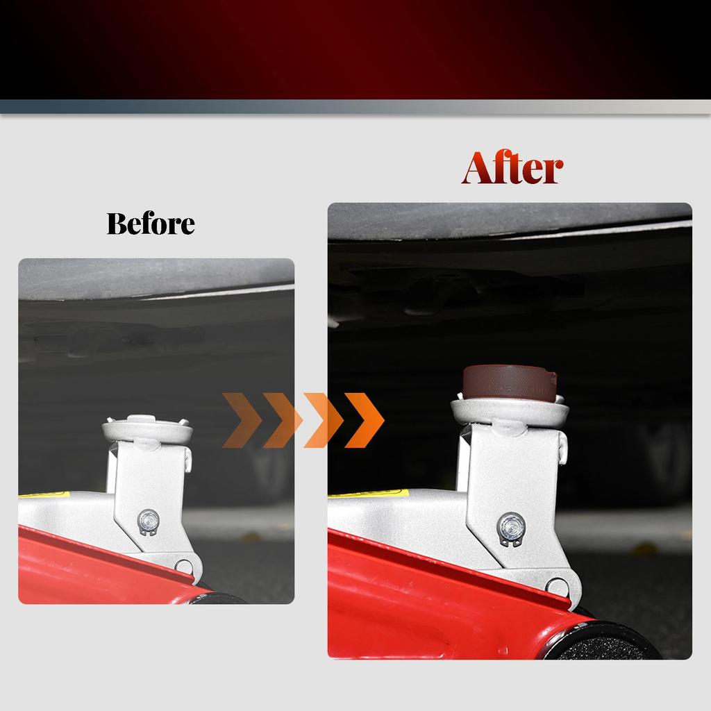Jack Rubber Pad Anti-slip Rail Adapter Support Block Heavy Duty Car Lift Tool Accessories Jacking Points For VW Seat Skoda