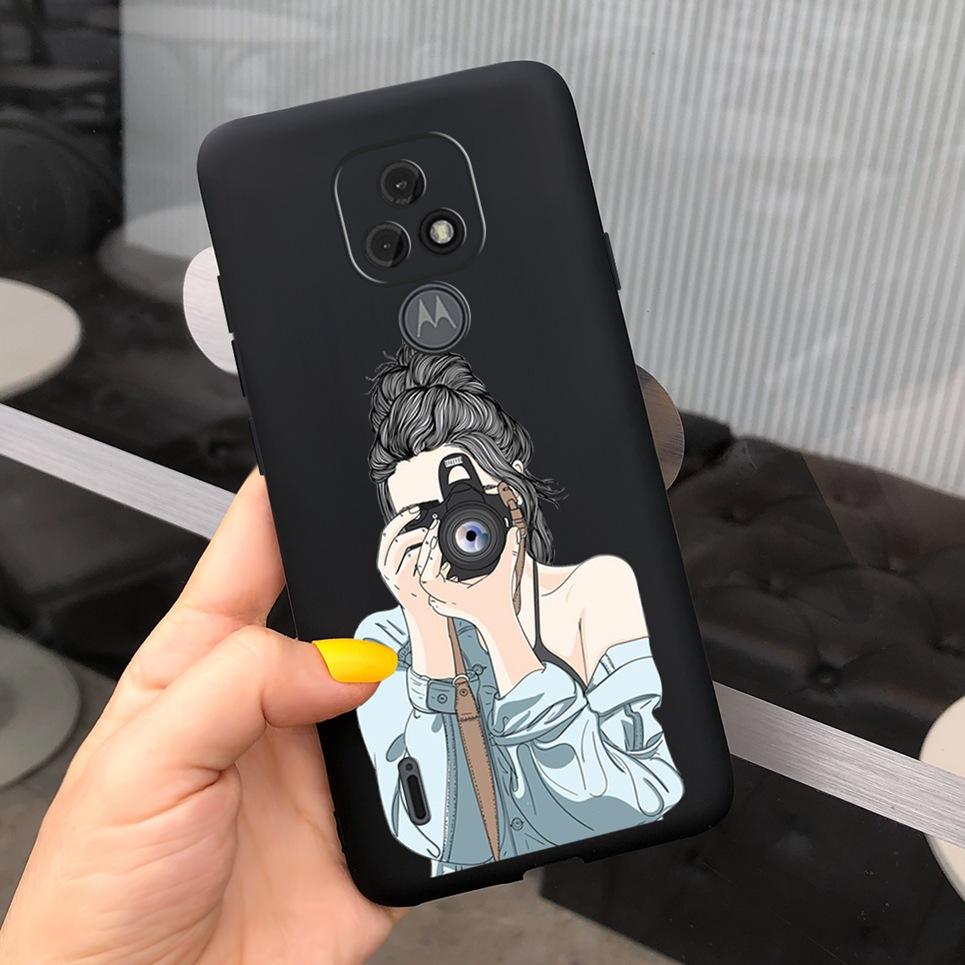 Cover For Motorola Moto E7 Plus Case Silicone Soft TPU Bumper Fundas For Moto E7Plus Phone Cover For MOTO E7 E 7 Plus Coque Etui