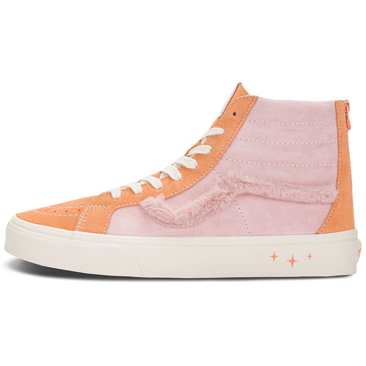 Vans Sk8 High Top Skate Shoes Unisex Sneakers Pink Orange VN0A5KRCBAG