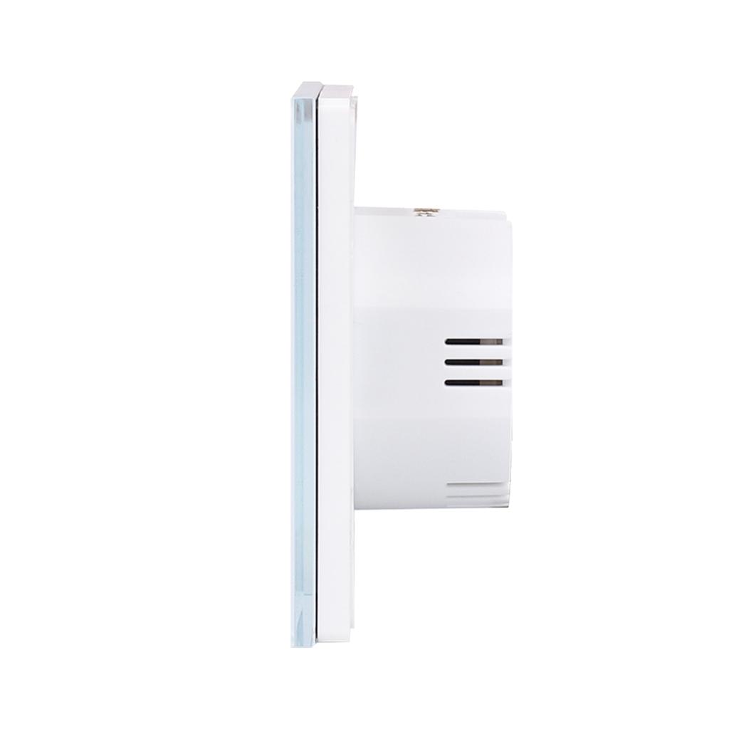 BINGOELEC EU IR Neutral Live Wire Glass Hand Wave Infrared Sensor Wall Light Switch