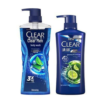 CLEAR Набор: Шампунь против перхоти и Гель для душа для мужчин