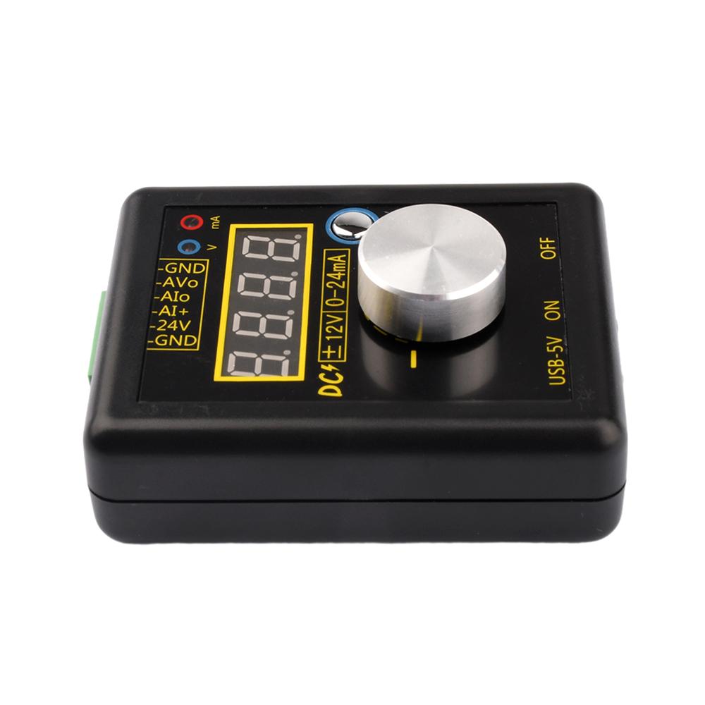 High-precision Handheld 0-10V/0-4-20mA Analog Voltage and Current Signal Generator Calibrator