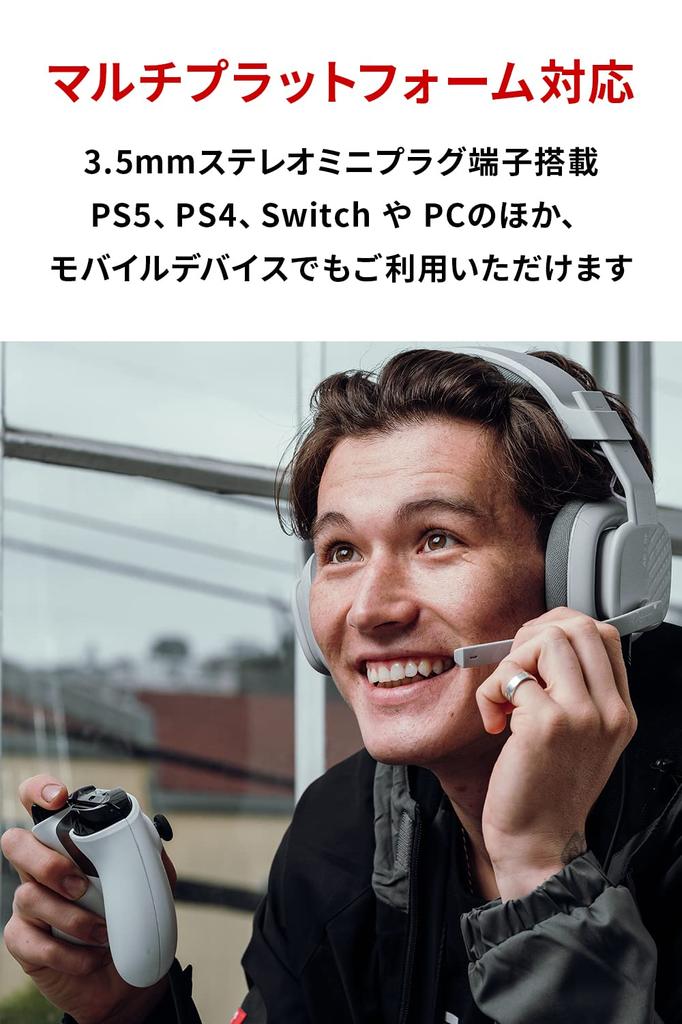 Logitech G ASTRO Gaming A10 Gen 2 игровая гарнитура наушники PS5 PS4 ПК переключатель смартфон проводной откидной микрофон без звука A10G2GR 3.5 мм 2.1ch