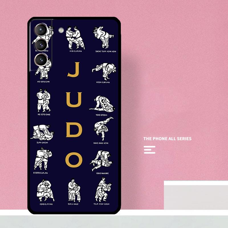 Judo Phone Case For Samsung Galaxy S26 S25 S24 S20 S21 S22 S23 Ultra S10 Plus S25 FE Cover Coque