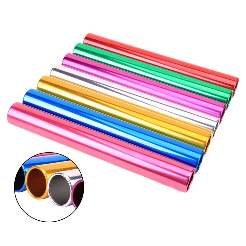 Aluminum Zinc Zinc Alloy Relay Baton Athletics Running Match Baton School Relay Track Baton Racing Match