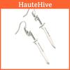 Stylish Oversized European American Sword Earrings Statement Jewelry 2021