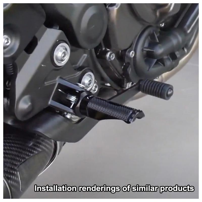 Передние Подножки Мотоцикла Педали Подставки для Ног Подходят Для YAMAHA XSR700 XSR900 MT-07 MT 07 TRACER GT MT-09 MT09 SP MT 09 TRACER GT