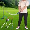 Golf Swing Practice Rope Posture Corrector Swing Trainer Fitness Rope Warm-up Exercise Gear Beginner Training Accessories