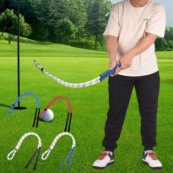 Golf Swing Practice Rope Posture Corrector Swing Trainer Fitness Rope Warm-up Exercise Gear Beginner Training Accessories