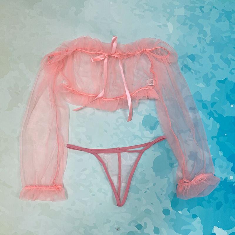 Сексуальная перспектива Синяя сетка Женское нижнее белье Экзотическая фантазия Сексуальная одежда Открытые стринги Сексуальное прозрачное нижнее белье Пижама