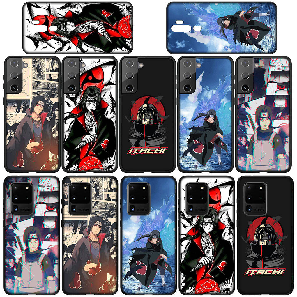 Phone Case for iPhone 17 15 16 Plus Redmi Note 14 12 11 13 Pro Max Huawei P30 P20 Lite Y9 OPPO A60 A40 A80 Wallpaper Itachi Uchiha Sasuke Naruto Cover
