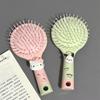 Сделай сам мультяшная расческа с воздушной подушкой массажная портативная расческа и зеркало расческа все в одном