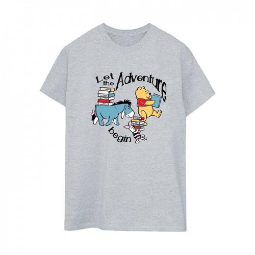 Winnie the Pooh Mens Let The Adventure Begin T-Shirt