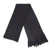 Floso Ladies/Womens Plain Thermal Fleece Winter/Ski Scarf With Fringe