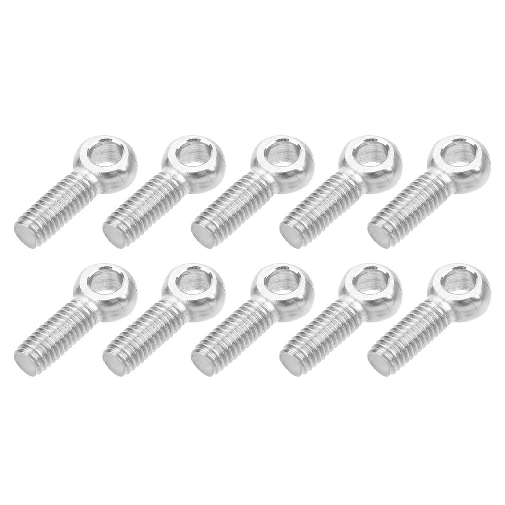 20Pcs Lifting Eye Bolt 304 Stainless Steel AntiCorrosion Heavy Duty Machinery Shoulder M6