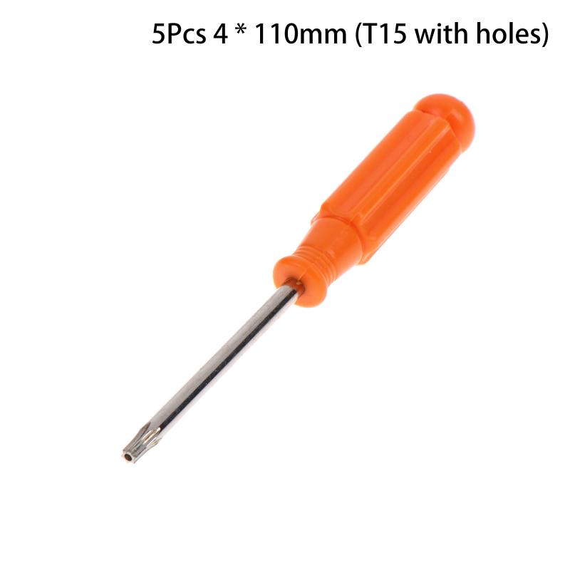Новые 5 шт. Маленькая отвертка для T15 для T20 для T25 для T30 для Torx Головки Защищенный от взлома Винт безопасности Отвертка для отверстия под болт