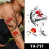 Custom Half Arm Temporary Tattoo Sticker Tribal Tatuaje Temporal