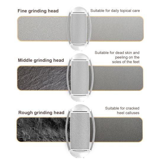 Электрический прибор для удаления мозолей на ногах, 2 скорости, регулируемый, USB-устройство для удаления омертвевшей кожи на ногах