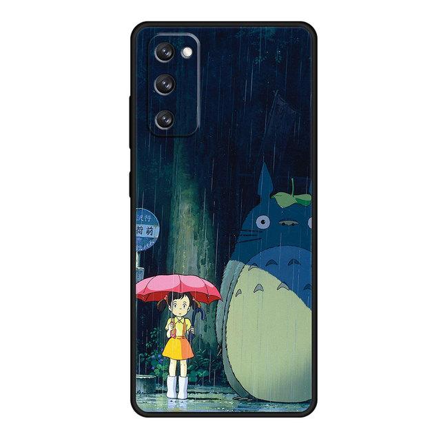 Чехол для мобильного телефона Тоторо для Samsung S8 S9 Note 20 10 S10e S21 Plus S20 Fe S10 Lite S7 S22 Ultra 5g