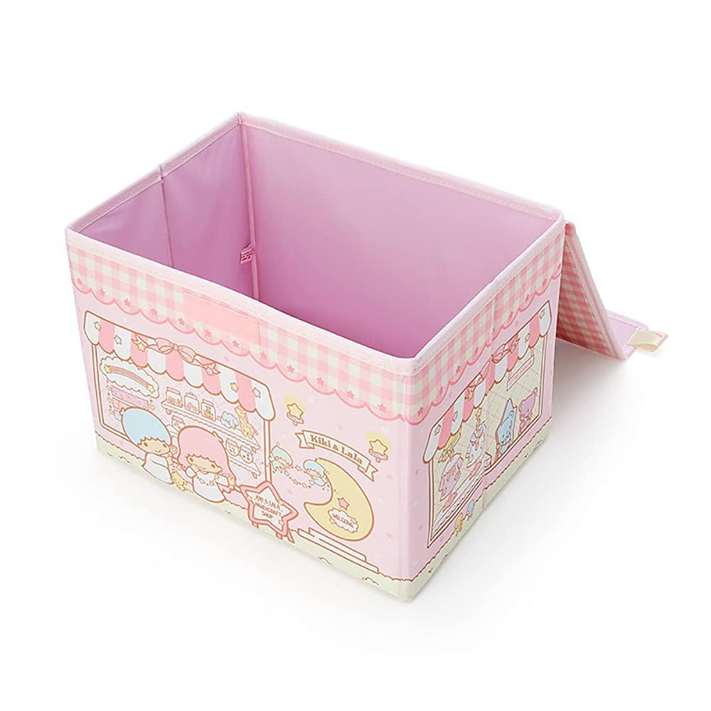 Sanrio Little Twin Stars Folding Storage Box with Lid 551589