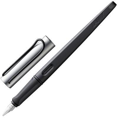 Перьевая ручка LAMY joy AL Эргономичная рукоятка и полированное стальное перо шириной линии мм для ленточной каллиграфии Включает картридж с синими чернилами LAMY T 10 - перо,