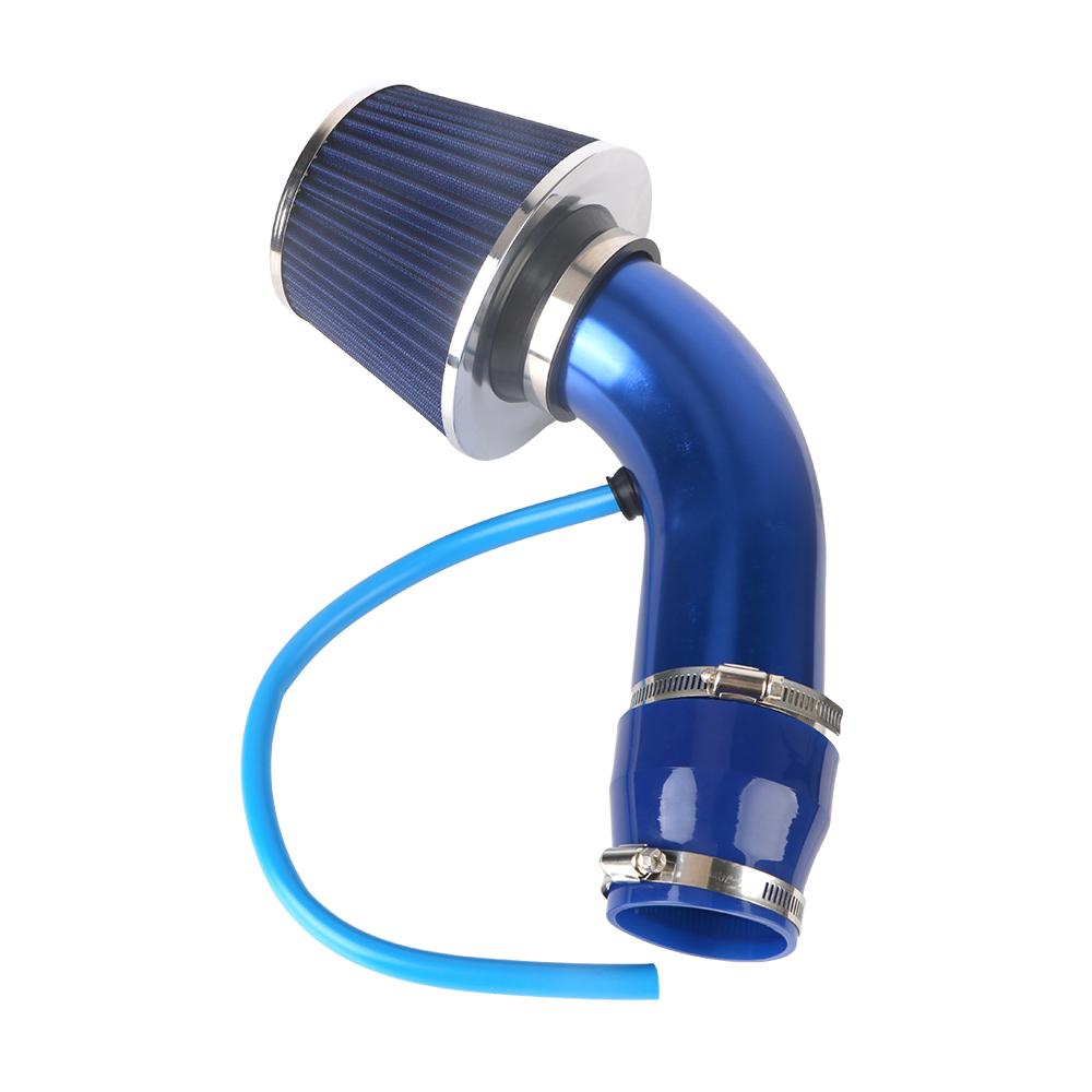 Aluminum Car Accessories Turbo Induction Pipe Tube Kit Universal With Air Filter 76mm/3Inch Car Cold Air Intake System