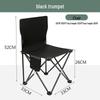 Portable Outdoor Folding Chair with Backrest for Camping, Fishing, and Art Sketching