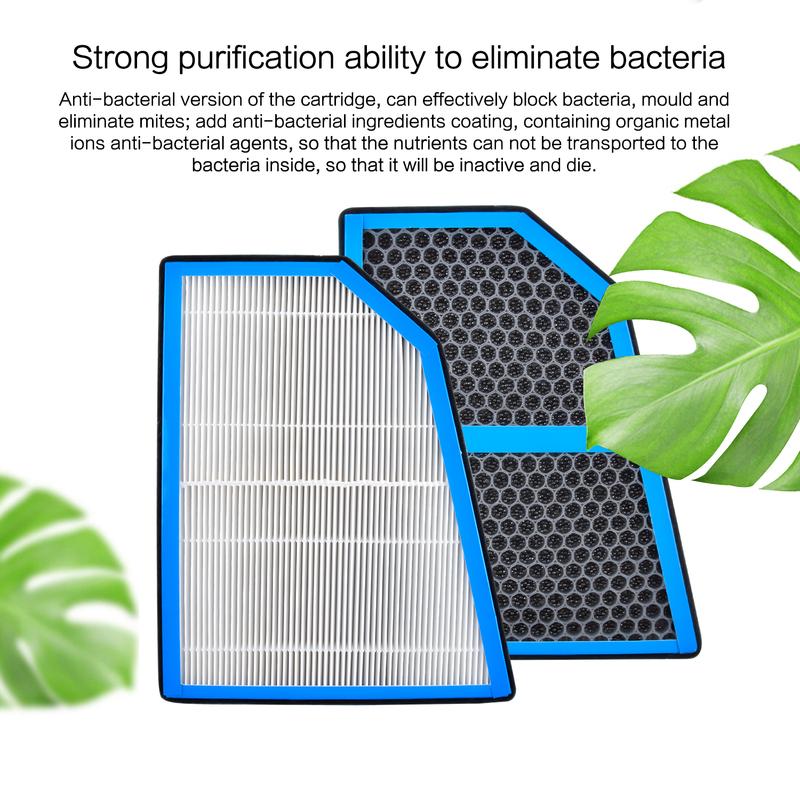 For Tesla X-type HEPA car interior air filter 2015-2020 1039042-00-B 10390420B Air Conditioner Replacement Car Accessories