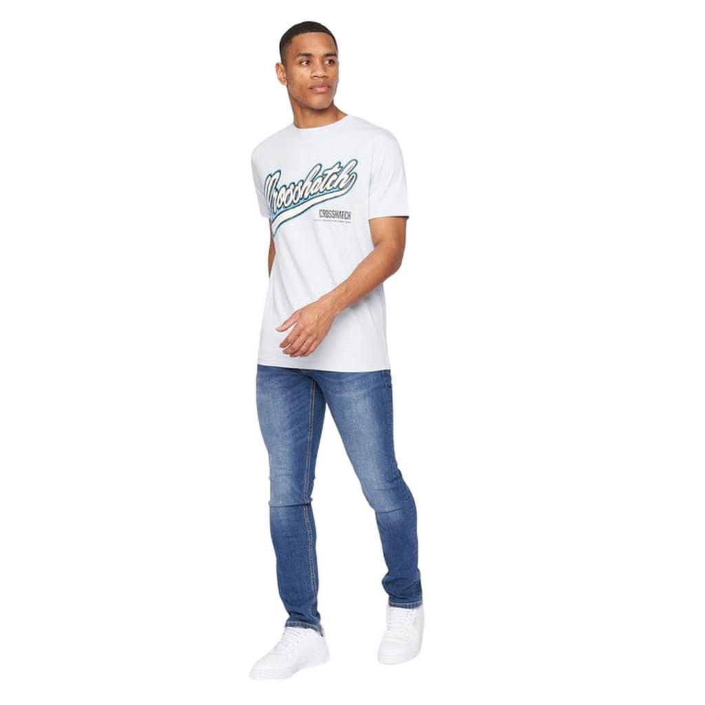 Crosshatch Мужская футболка с логотипом Cronstand