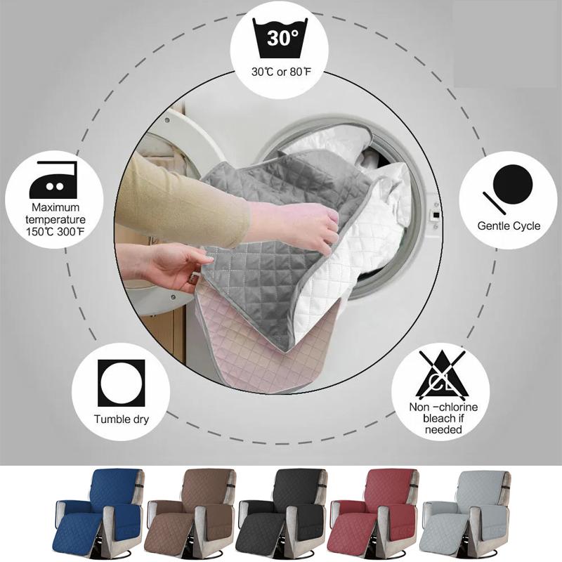 Recliner Chair Cover Cushion Thickened Fabric Sofa Cover Chair Arm Protection Cover