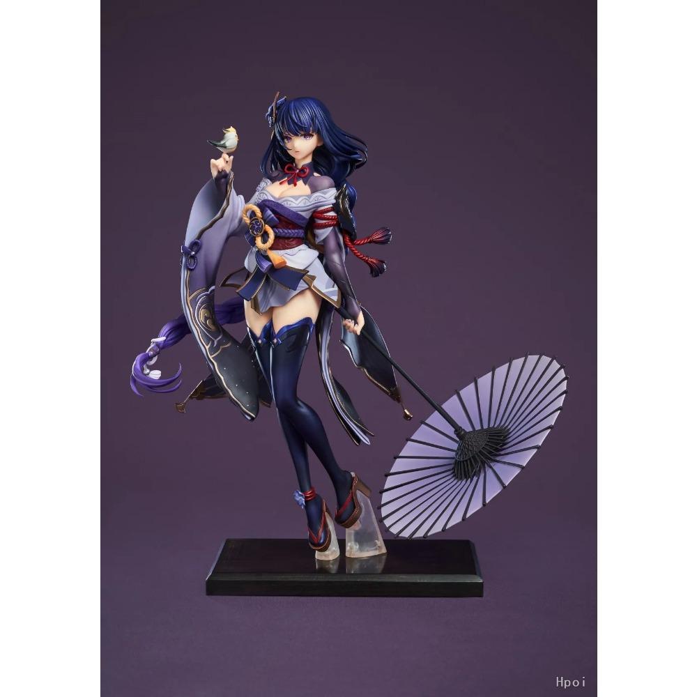 22 см Гэншин Импакт Райдэн Сёгун Аниме Фигурка Тень Вечной Тишины Кукла Сидячая Модель Игровая Серия Фигурка Действия