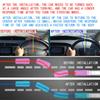 2 Sets TRD Door Stabilizer Door Lock Protector Latches Stopper Covers for Toyota Land Cruiser Alphard Vellfire