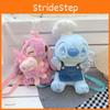 Cute Stitch Angel Chef Shaped Cartoon Plush Toy Backpack For Kids And Teen Girls