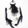 Court Mesh Fake Collar Decorative Collar Stand-Up Collar Stage Style Victoria Collar