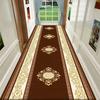 Retro Long Corridor Carpet Runner Hallway Long Rug Customizable Hotel Decoration Stair Carpet Aisle Non-slip Floor Mat Luxury