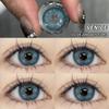 Eyeshare 2PCS Colored Eye Contact Lenses High Quality Fashion Blue Lenses Brown Natural Lenses Beauty Eye Contact Lenses