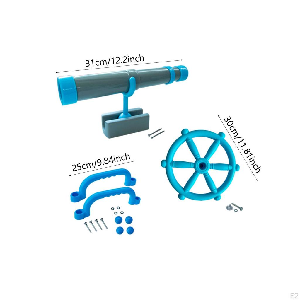 Детская игровая площадка Аксессуары Набор креплений Легко устанавливается с рулевым колесом Легкий