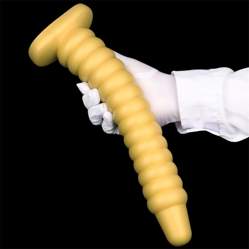 Очень длинные силиконовые задние анальные пробки большого размера, носить анальные полоски, инструмент для практики анальных пыток, инструмент для анального расширения, Daisy Anus