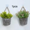 Hanging Planter Basket Flower Holder Unique Wall Pot Mounted for Dorm
