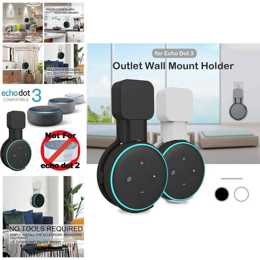 Стильный настенный зарядный кронштейн для Echo Dot 3 Google Smart Speaker