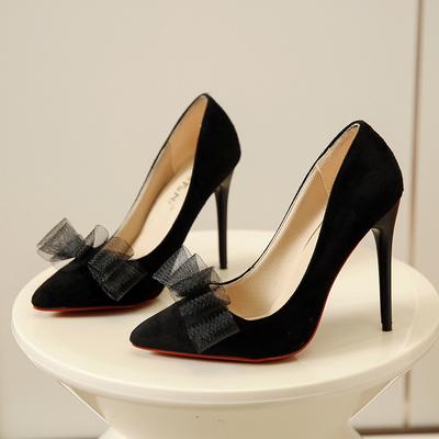 Женские туфли на высоком каблуке Весна Осень Популярные сексуальные элегантные туфли на каблуке Тонкий острый каблук PU Женские туфли на высоком каблуке