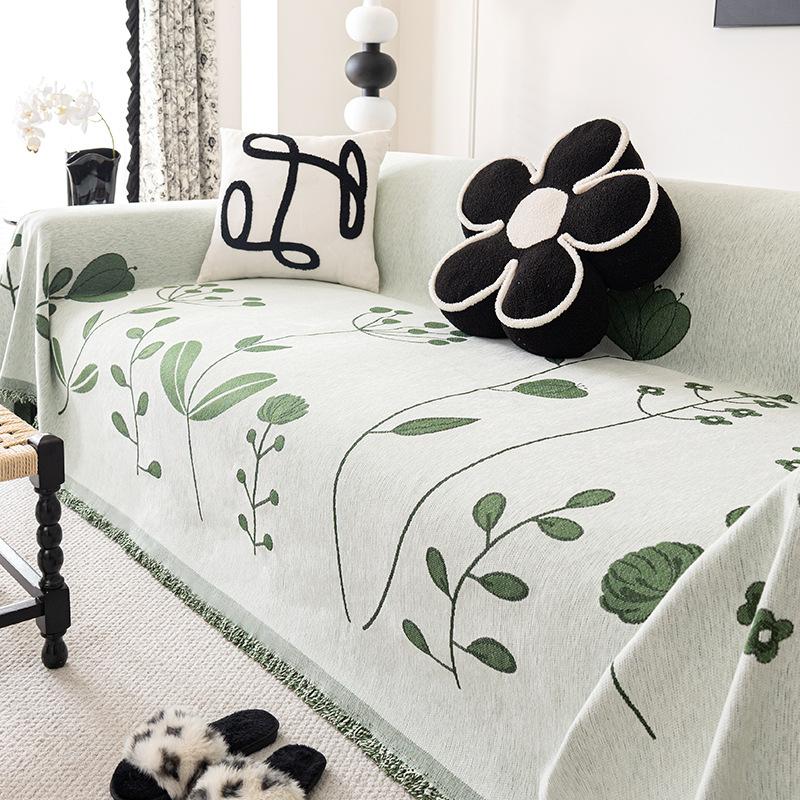 Sofa Towel Cover Cloth All-Inclusive Universal Four Seasons Universal Sofa Sofa Cover Non-Slip Cover Blanket Anti-Scratching