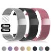 20 мм 22 мм ремешок для часов для Samsung Galaxy watch 7/FE/5 pro/6/4/Classic Миланская петля Браслет ремешок для Huawei gt 2 3 4 5 6 pro