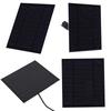 3.5W 5V Solar Charging Panel High Performance Monocrystalline USB Solar Panel Charger Mini Solar Panel for Small Fan Power Bank