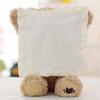 Bear Plush Interactive Soft Toy Hide And Seek Talking Electric Handkerchief  Bear Doll Kids For Gift