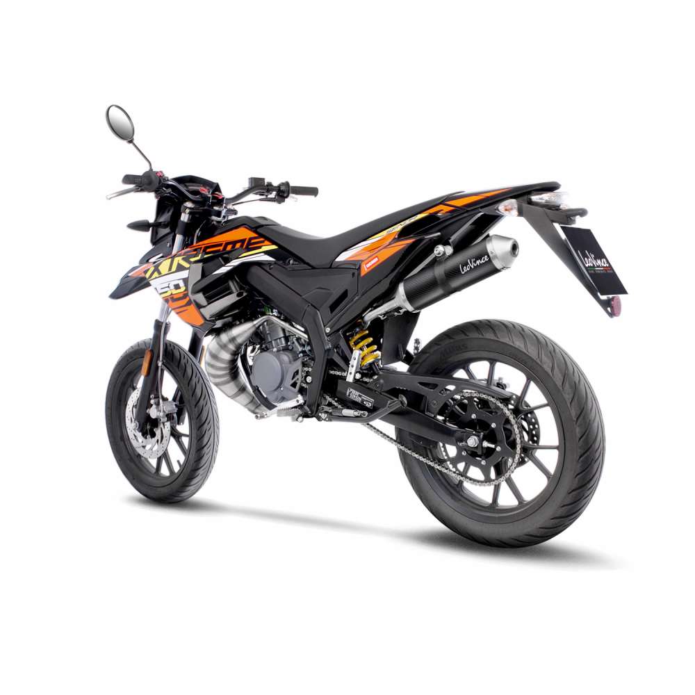 LeoVince exhaust / diffuser, Aprilia RX / SX 50 Euro4 18-20 / Derbi Senda X-Treme 50 Euro4 18-20 (without exhaust tip)